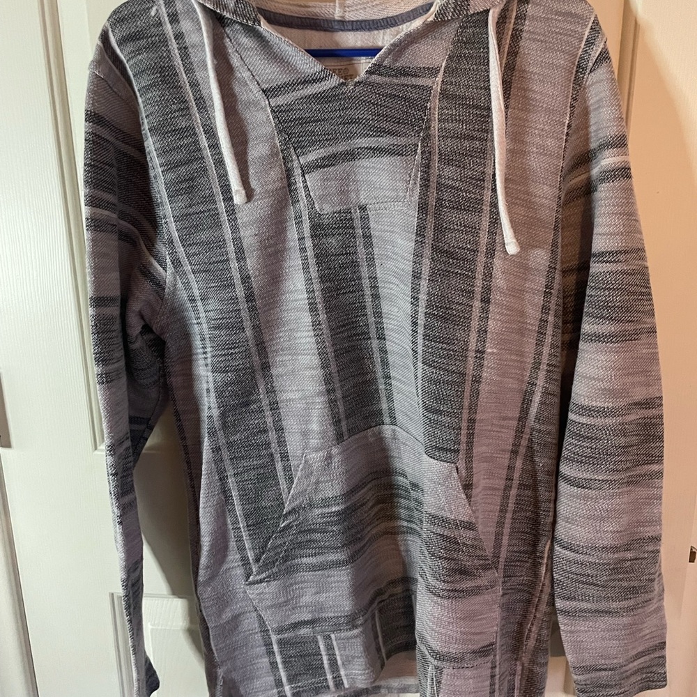 Grey Baja Hoodie